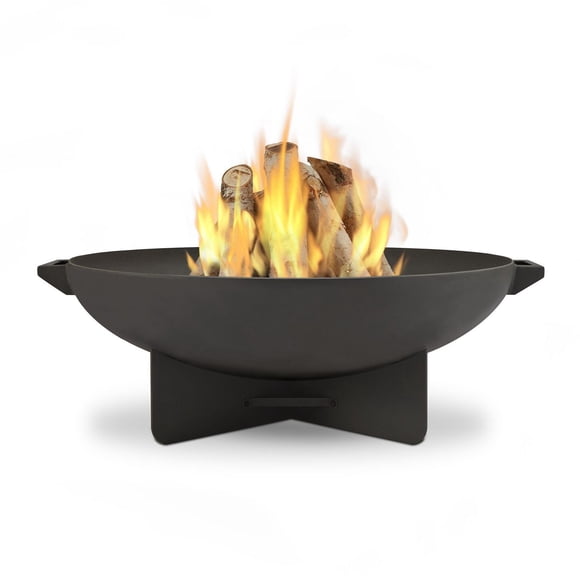 Anson wood-burning Fire Bowl in Gray