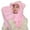 Pink, variant on Ludlz Women Cute Bear Ear Hat 3 in 1 Animal Hat Scarf Gloves, Warm Plush Hoodie Cap Gloves Mitten Scarf Set Winter Novelty Beanies Caps