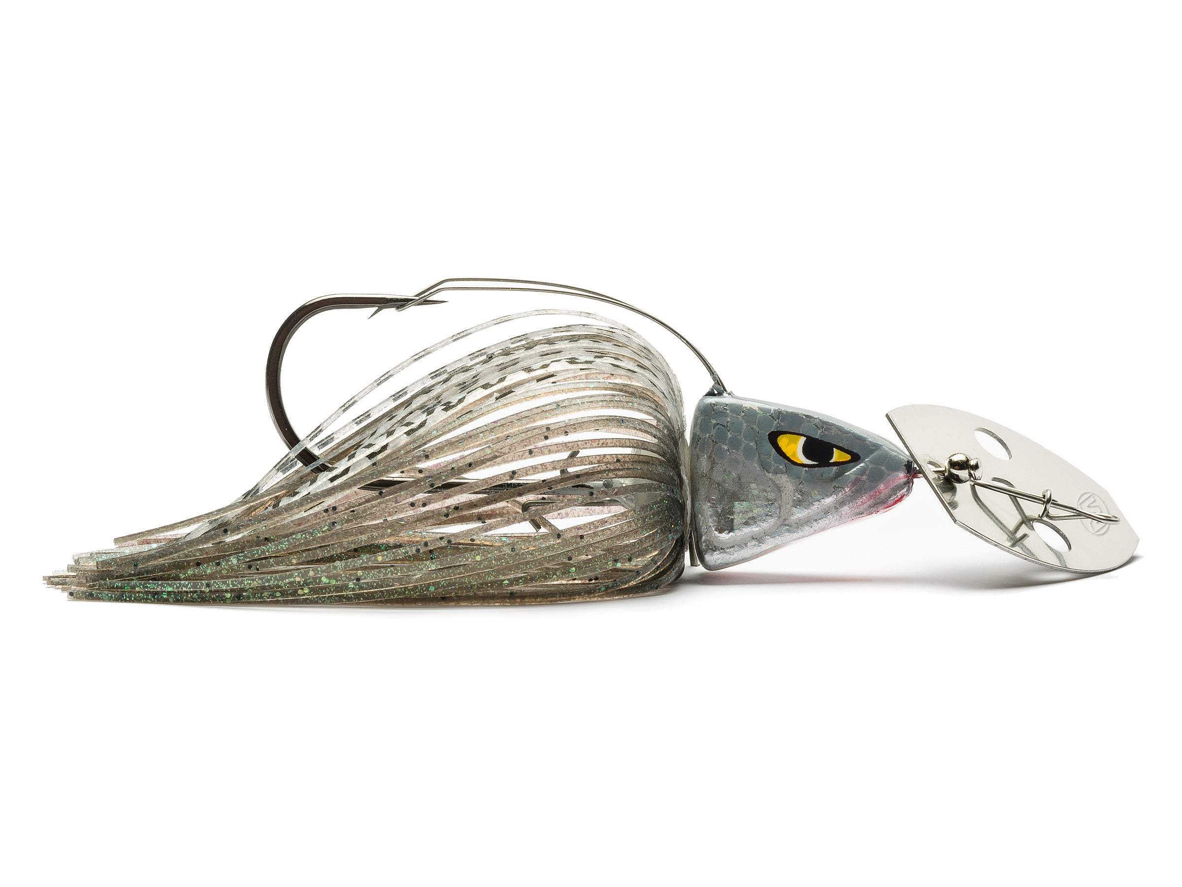 3 3//8 /& 3 1//2 w//Trailer Bladed Swim Jig WEEDLESS Bluegill 6 Total