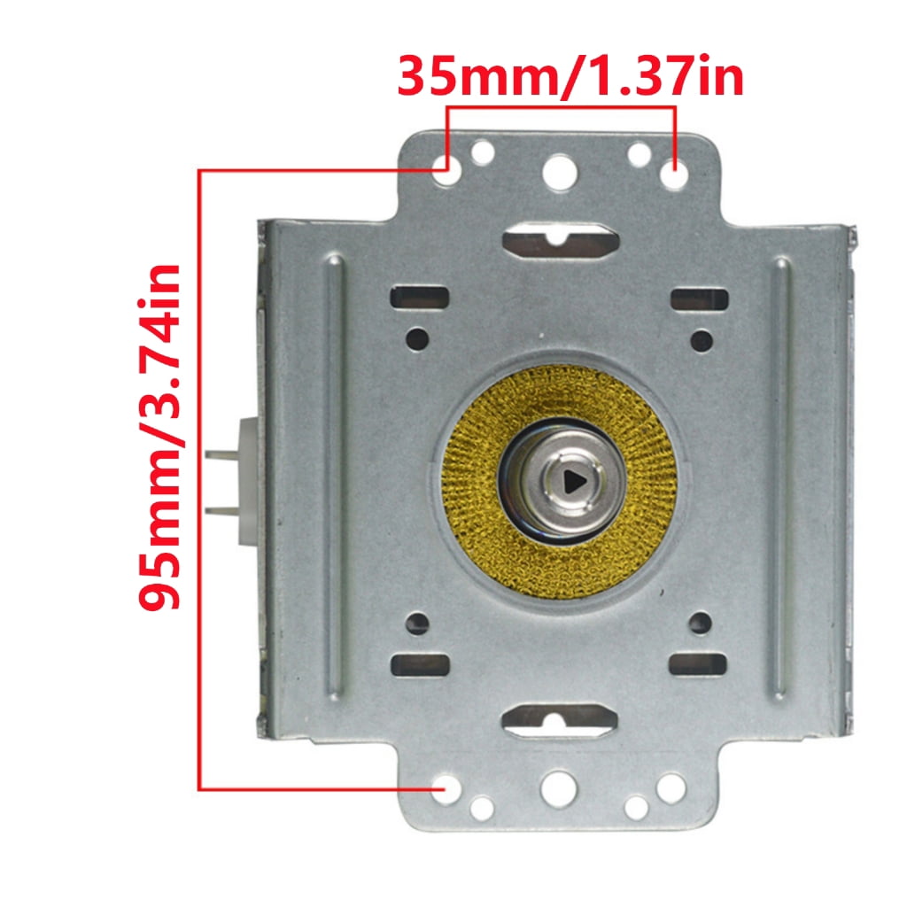JNANEEI 2M226 Microwave Part Kitchen Appliances Part 1000W Oven Tube Metal Texture