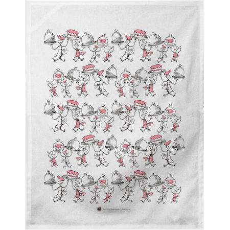 

The Grinch Chef AOP Character Pattern White Fabric Dish Towel