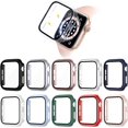 thumbnail image 1 of [10 Pack] Étui Rigide Compatible avec Apple Watch Series 6 / SE/ Series 5 / Series 4 40mm avec Protecteur d'Écran en Verre Trempé Intégré, Pare-Chocs Ultra-Fin Compatible avec iWatch 40mm, 1 of 5