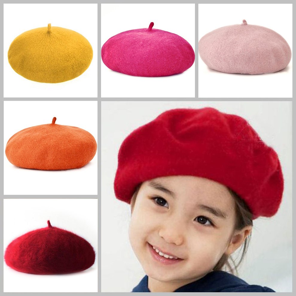 round woolen cap
