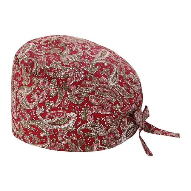 Tuque Unisexe Imprimée pour Médecins, Confortable et Respirante, Style Bonnet de Travail, Design Classique pour Usage Décontracté à la Maison