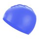 thumbnail image 1 of Gorros de natación de silicona Gorros de baño elásticos flexibles duraderos impermeables cómodos gorros de natación piscina para niñas niños Azul profundo, 1 of 8