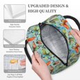 thumbnail image 3 of Salouo Retro Flying Butterflies for Insulated Lunch Bag for Women/Men - Leakproof Cooler Tote Bag Organizer - Reusable Lunch Box for Office Picnic Hiking Beach-One Size, 3 of 6