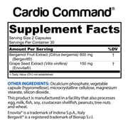 Cardio Command� — Advanced Cardio Support Supplement