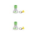 thumbnail image 4 of Billuyoard Accesorio de aireador para grifo de baño, cabezal de ducha, difusor de grifo de agua a prueba de salpicaduras, boquilla de ahorro de agua, tipo Tipo Normal Verde 2piezas Billuyoard CBP352491, 4 of 6