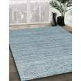 thumbnail image 3 of Ahgly Company Machine Washable Indoor Rectangle Industrial Modern SteelBlue Area Rugs, 7' x 9', 3 of 7