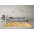 thumbnail image 3 of Ahgly Company Indoor Rectangle Abstract Brown Modern Area Rugs, 8' x 10', 3 of 4