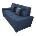 thumbnail image 3 of Sofa El Bazar Store Suecia Lino Azul marino 3 plazas, Modular, Moderno, Sala, 3 of 5
