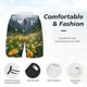 thumbnail image 3 of Fotbe Mountain Daisy Meadow Traje de Baño para Hombre – Shorts de Natación de Secado Rápido con Forro y Bolsillos-XX-Large, 3 of 6