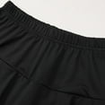 thumbnail image 5 of SILVERCELL Teens Girls Casual Mini Skirts with Liner Kids Little Girl Athletic Culottes Pleated Skater Skirt Tennis Skirt Skorts, 6-16 Years, 5 of 9