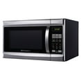 thumbnail image 4 of Emerson 1.3 Cu Ft 1000 Watt, Touch Control Microwave Oven, Stainless Steel/Black, MW1338SB, 4 of 12