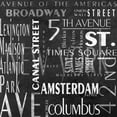 thumbnail image 2 of Sundance Studio 26x26 White Modern Wood Framed Museum Art Print Titled - Streets of New York Border, 2 of 4