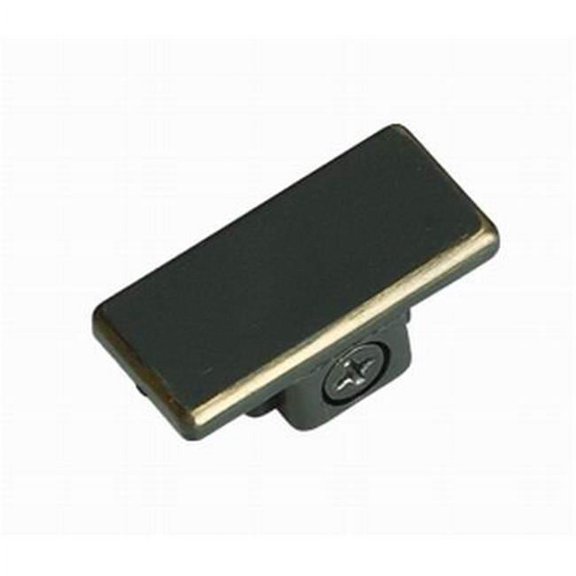 Cal Lightin  End Cap for HT Track Systems - Dark Bronze