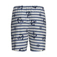 thumbnail image 7 of Daiia Anchors And Steering Wheel Mens Woven Stretch Pajama Short,Short Pajama Pants-Small, 7 of 7