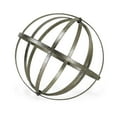 thumbnail image 4 of Cheungs Cheung's Handmade and Hand Painted Distressed Metal Folding Orb Decor - 10" Diameter, 4 of 5
