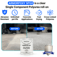 thumbnail image 4 of Armorpoxy INC SPGX Polyurea - Medium Flake Broadcast Kit - 2-Layers - 300 & 600 Sq Ft, 4 of 5