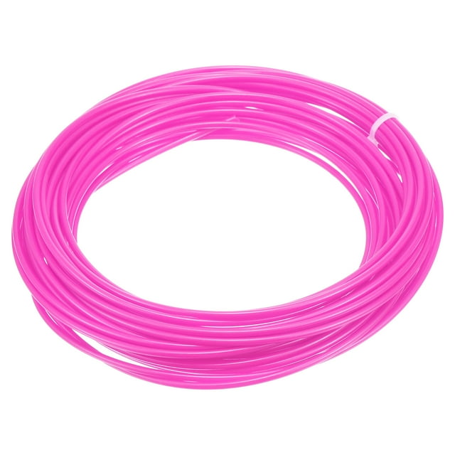 Unique Bargains Wicker Repair Kit, Round Synthetic Rattan DIY Set for Rattan Chair Sofa, Pink