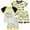 3# Yellow Excavator, variant on DDSOL Toddler Pajamas Boy Car Pjs Short Sleeves 4-Pieces Sleepwear Sets Cotton Gray 3T