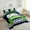 Navy Green, variant on 3D Football Sports Bedding Set, American Football Lovers Bedding Comforters & Sets American Football City Comforter Sets, Colorful Cool Bed Set Twin Size (Denver)