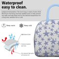 thumbnail image 3 of Lunch Bag Lunch Box for Women Reusable Insulated Lunch Bags,Water-Resistant Blue Starfish Cooler Lunch Tote Bag, Large Capacity for Work Travel Picnic, 3 of 6