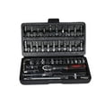thumbnail image 1 of 46 In 1 Pcs Tool Kit & Screwdriver Set | Precision Socket & Wrench Set Multi Purpose, Combination Tool Case | Compatible With Most Bolts, Nuts, Screws, Computers, Bicycles, Toys Repair, 1 of 5