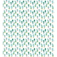 thumbnail image 3 of Ambesonne Cactus Duvet Cover Set, Prickle Plant in Pots, 2-Calking, Multicolor, 3 of 3