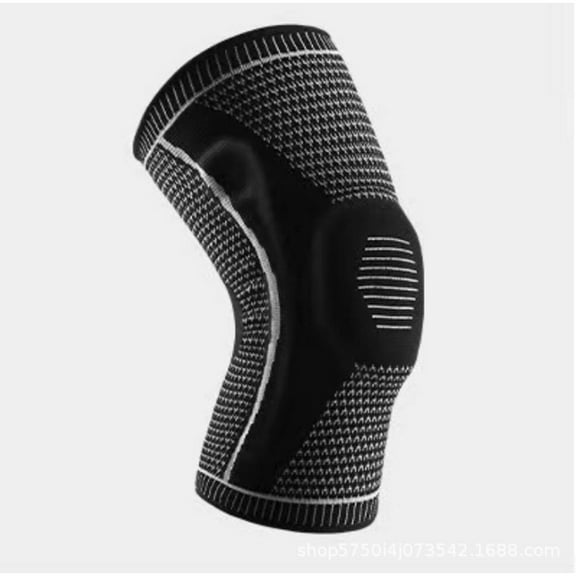 BESTSKY Knee Brace for Women,Sweat Absorbing Toddlers Kneepads Protector,Ergonomic Comfort Soft Fit Knee Pad,Black&Gray
