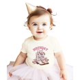 thumbnail image 2 of Birthday Girl Shirt for Toddlers & Kids Pink Western Cowgirl Floral Boots Party Tee Natural Shirt Youth Medium, 2 of 8