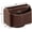 A Brown, variant on Remote Control Holder 360 Degrees Rotatable Desk Stationery Supply Organizer PU Leather Desktop Storage Box for Controllers Media Bedside Spinning TV Caddy iPad Mobile Pencil Cosmetic
