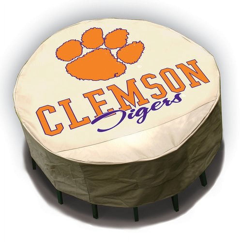 NCAA - Mr. Bar-B-Q - Round Patio Table Cover - University of Oregon Ducks