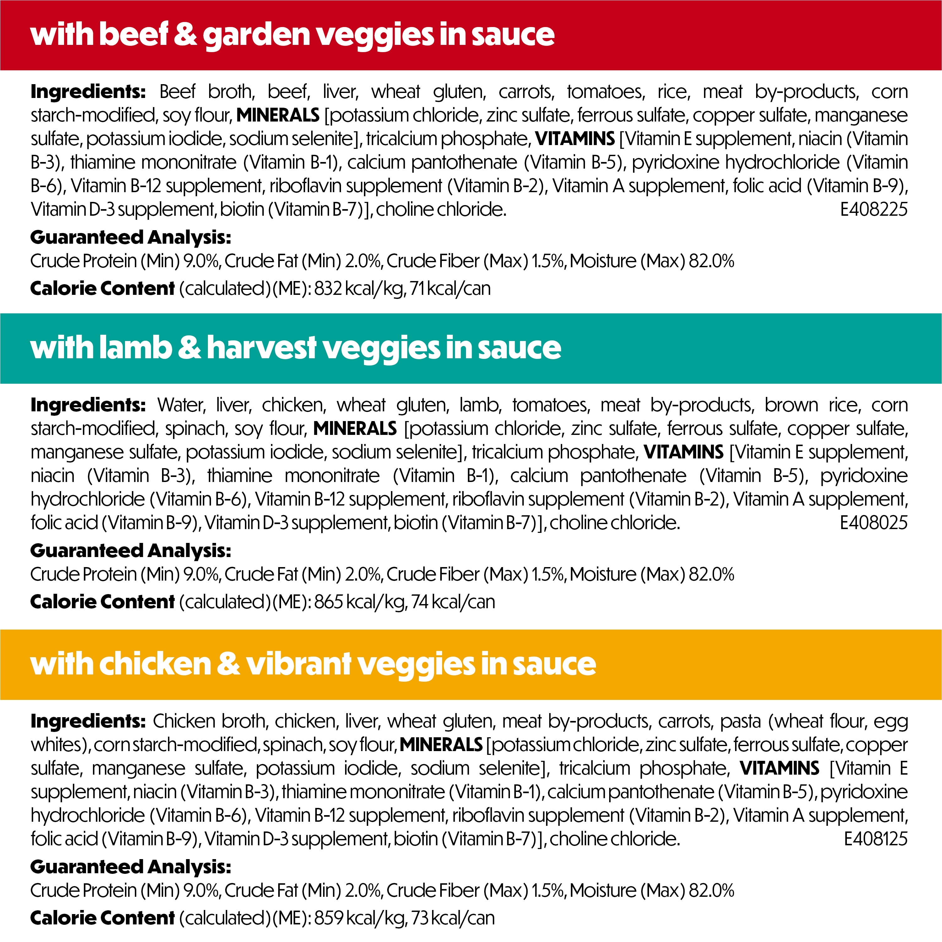 Purina Beneful Kitchen Creations With Beef, Chicken, or Lamb Wet Dog Food Variety Pack, 3 oz Cans (30 Pack)