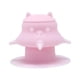 thumbnail image 3 of Biberón de silicona para recién nacidos con cuatro boquillas y tazón elevado para leche. Rosa, 3 of 9