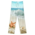 thumbnail image 3 of Ocean Beach Pajamas For Women Loose Retro Night Pajama Pants Comfortable Sleepwear Bottoms Homewear, 3 of 6