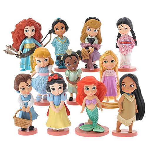 Kawaii Mini Mermaid Doll Figures, Brinquedos para Crianças, Baby