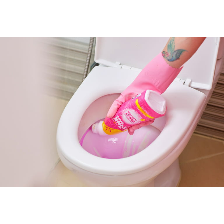 BATHROOM CLEAN WITH ME THE PINK STUFF SCRUBBER REVIEW IS IT WORTH