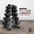 thumbnail image 5 of WF Athletic Supply Heavy Duty A-Frame Dumbbell Storage Rack, Steel Dumbbell Holder, Dumbbell Stand & Weight Racks for Home Gym Dumbbell Storage, RACK ONLY, Sizes Option Available, 5 of 6