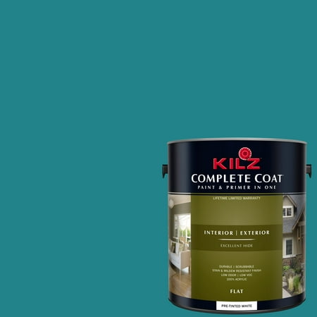 KILZ COMPLETE COAT Interior/Exterior Paint & Primer in One #RF130-02 (Best Bm Paint Colors)