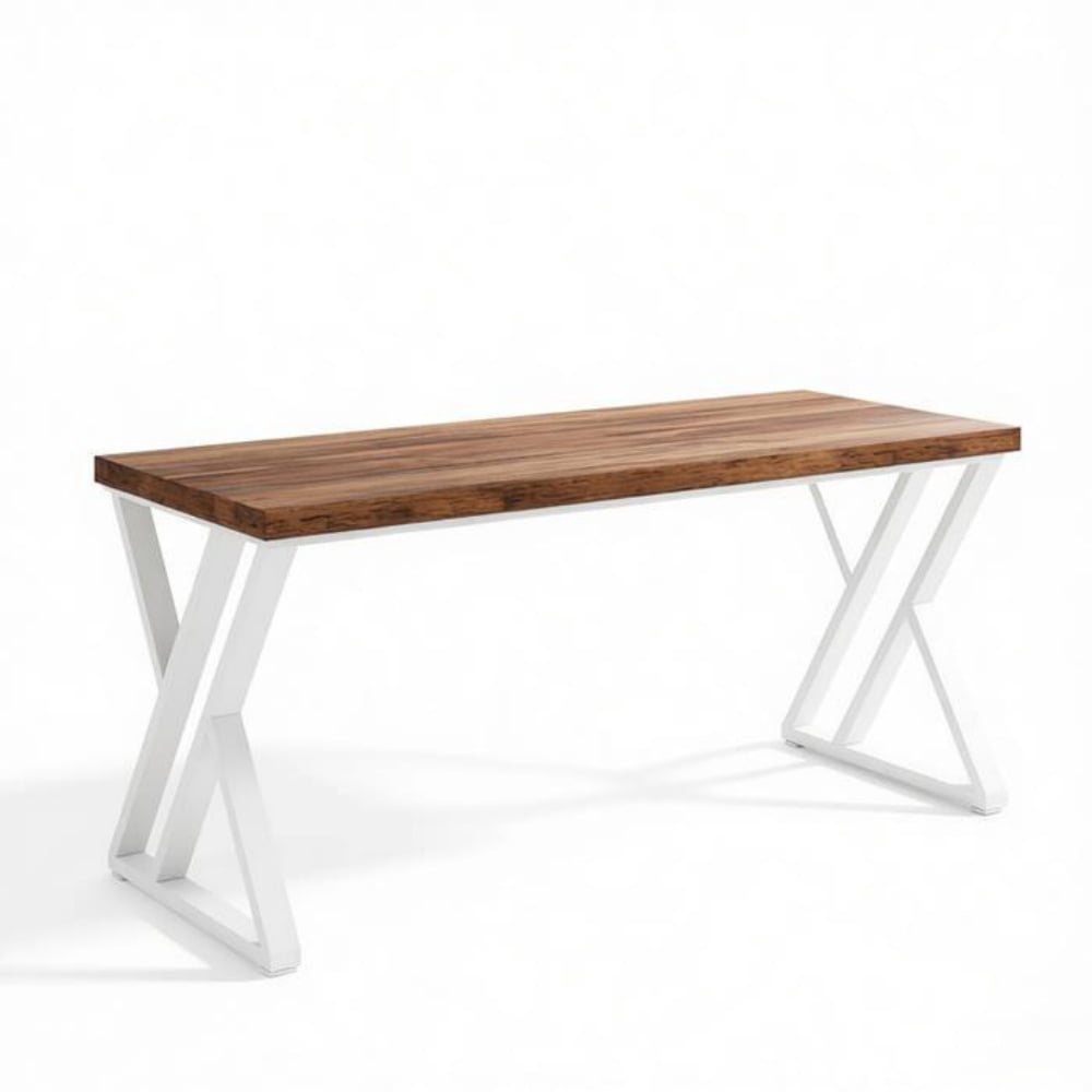 Modern Office Desk, Simple Writing Computer Desk, Sturdy Frame Workstation Table, Multifunctional Study Laptop Desk for Home Office Bedroom Workplace