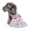 thumbnail image 2 of Coloody 2023 Spring And Summer Dresses For Pets, Dog Floral Sleeveless Dress, 2 of 6