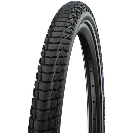 Schwalbe Marathon Plus Tour Tire - 26 x 2.0 Clincher Wire Black/Reflective Performance Line SmartGuard Addix E-50