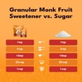 thumbnail image 2 of SweetLeaf - Monk Fruit Granular Organic Sweetener - 28.2 oz, 2 of 6