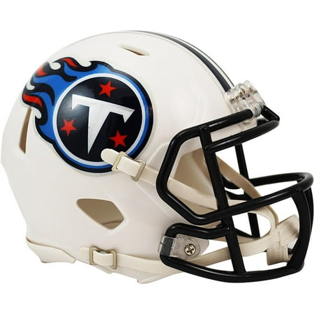 Tennessee Titans Revolution Riddell Tennessee Titans Throwback 1999-2017 Revolution Speed Mini Football Helmet ()