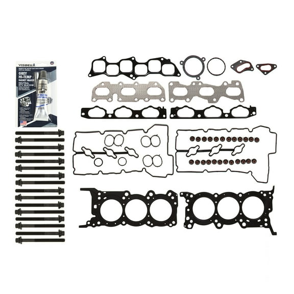 Evergreen HSHB5044 Head Gasket Bolts Set Fit 06-04/20/07 Hyundai Azera Santa Fe Sonata 3.3 G6DB