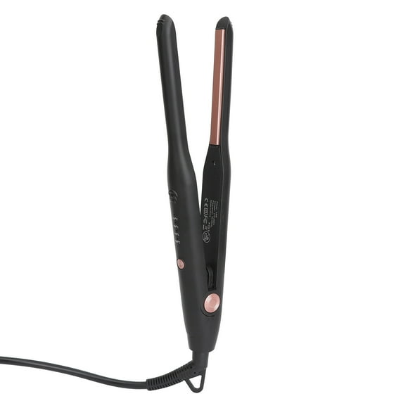 4 Gears Narrow Hair Straightener Short Hair Curler, Mens Hair Straightener, Short Hair Curling Iron, Adjustable Temperature Curling Iron, Multifunctional Mens Curling Iron
