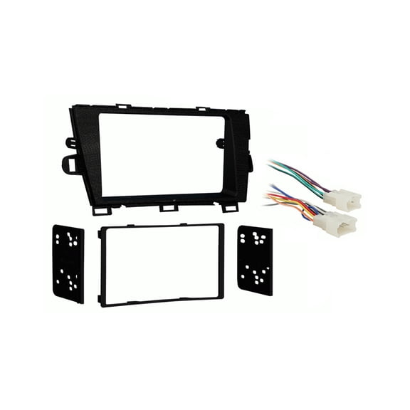 Fits Toyota Prius/Prius Plug-in 2010-2011 Double DIN Harness Radio Dash Kit