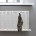 thumbnail image 4 of HAMPPLIES 2Set Heated Towel Rack Rectangular White for Drying Clothes and Towels at Home, 4 of 8