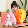 thumbnail image 3 of Conejito de peluche Rvidsgi, juguete de peluche de fresa, naranja, fruta, animal, adorno suave, PP, algodón, conejo de Pascua, muñeca de juguete para niña, regalo de cumpleaños, 3 of 5